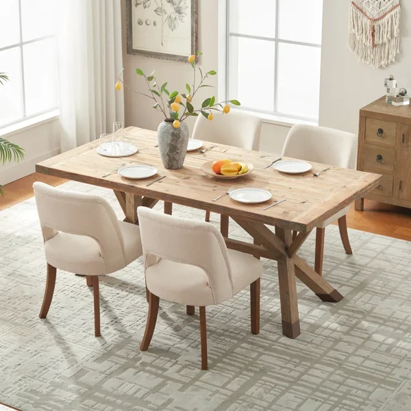 Upholstered Dining Side Chairs Set of 4