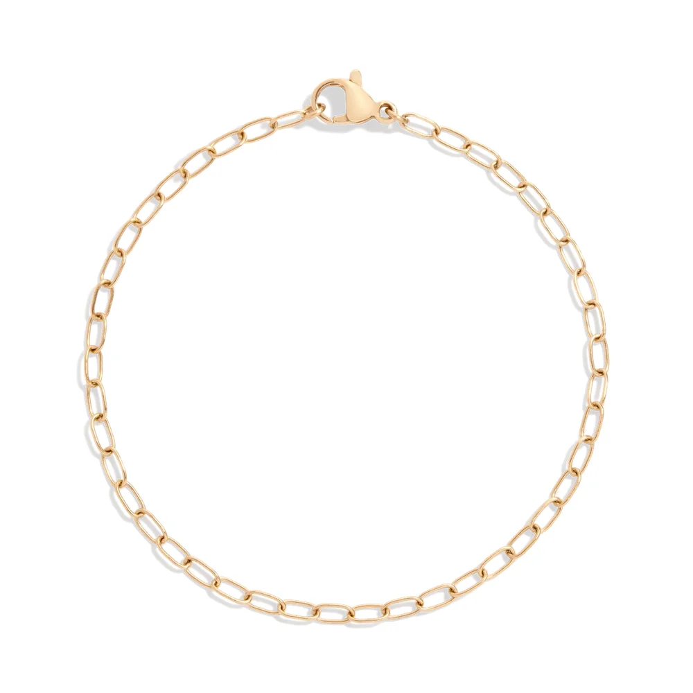 Unbreakable Mini Paperclip Chain Bracelet