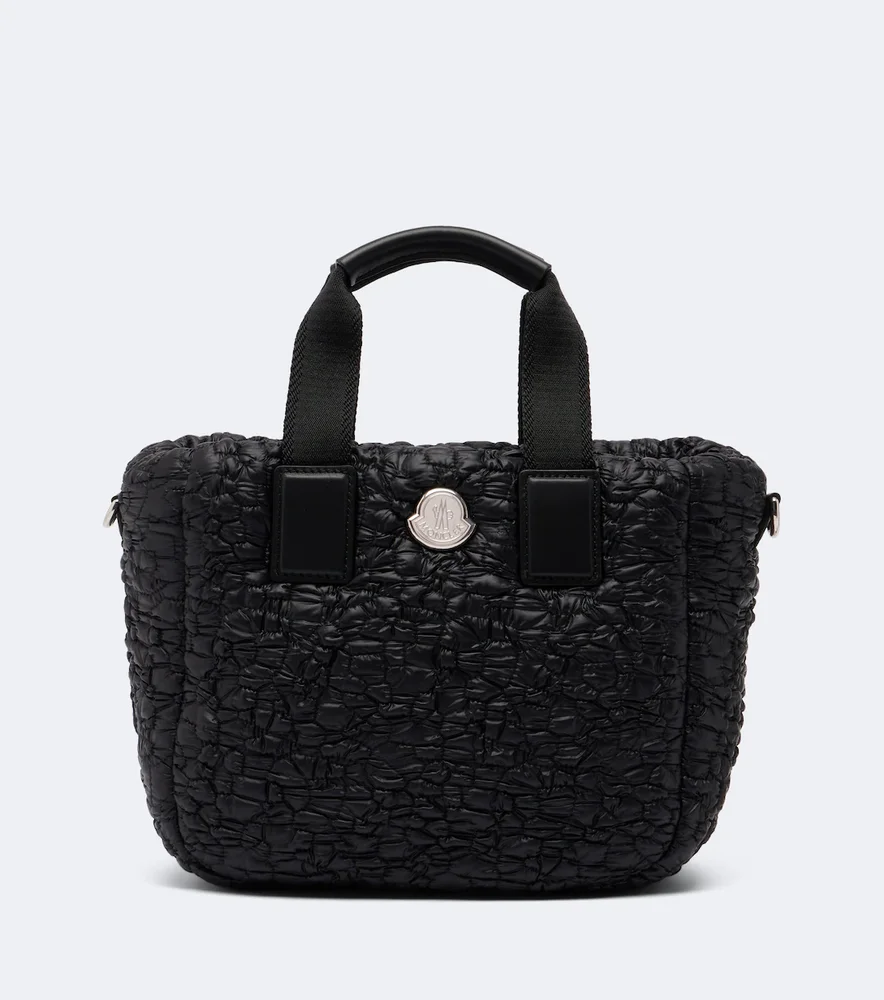 Caradoc Mini quilted top-handle bag