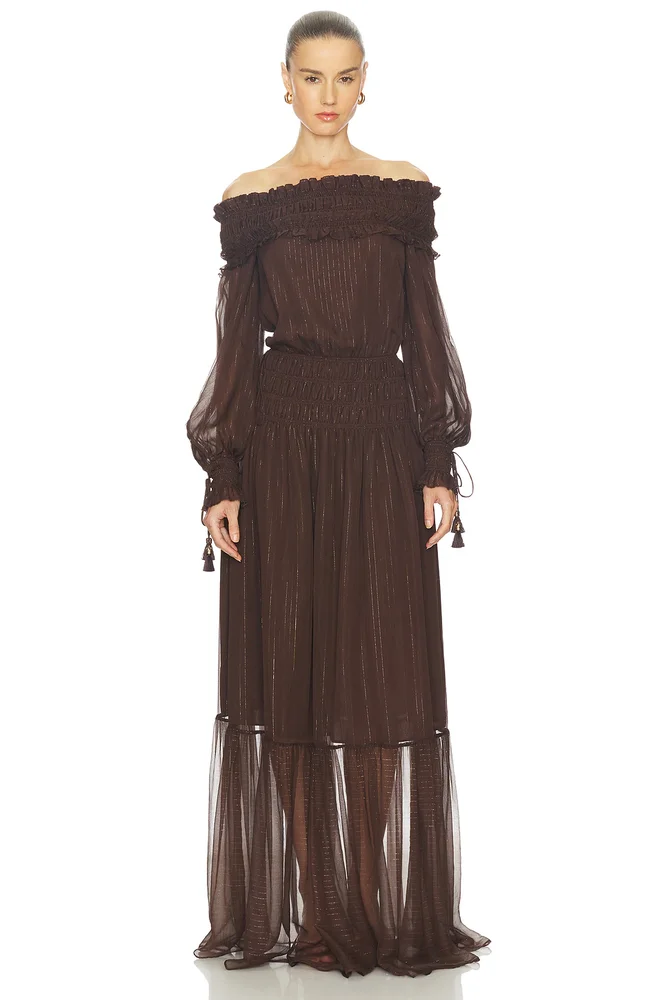 Georgette Maxi Dress