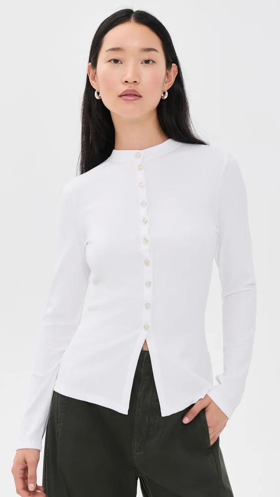 Daphne Ribbed Top