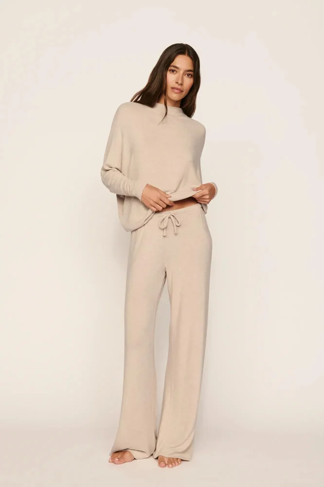 Cozy Time Pant, Heather French Oak