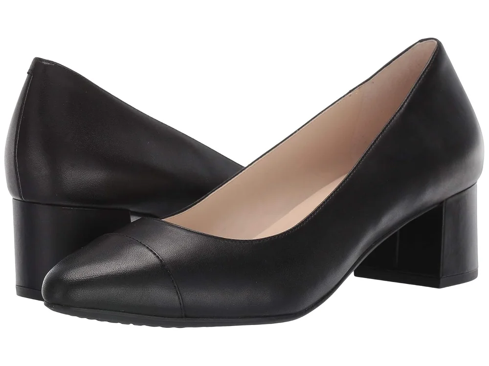 The Go-To Block Heel Pump 45MM