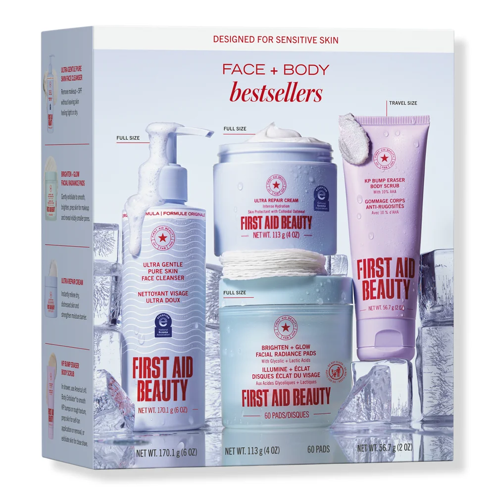 Face and Body Bestsellers Full Size Skincare Value Set