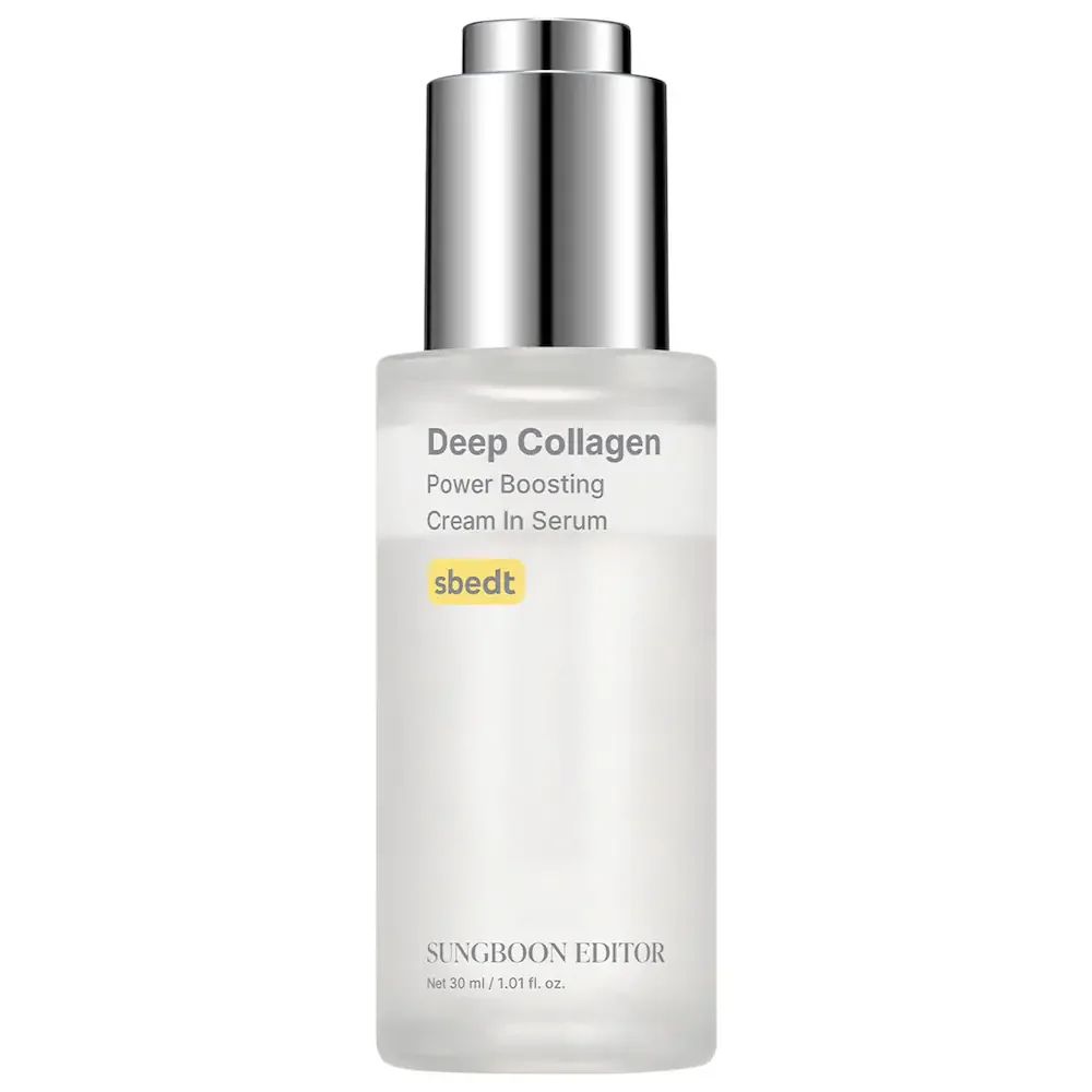 Deep Collagen Power Boosting Cream In Serum with 5% Volufiline for Plumping & Hydration