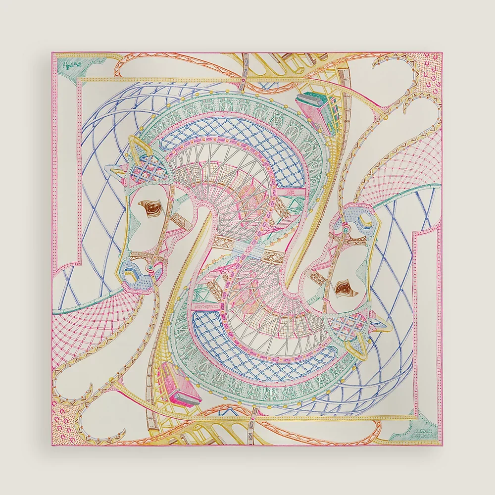 Chevaux d'Hephaistos Scarf 90