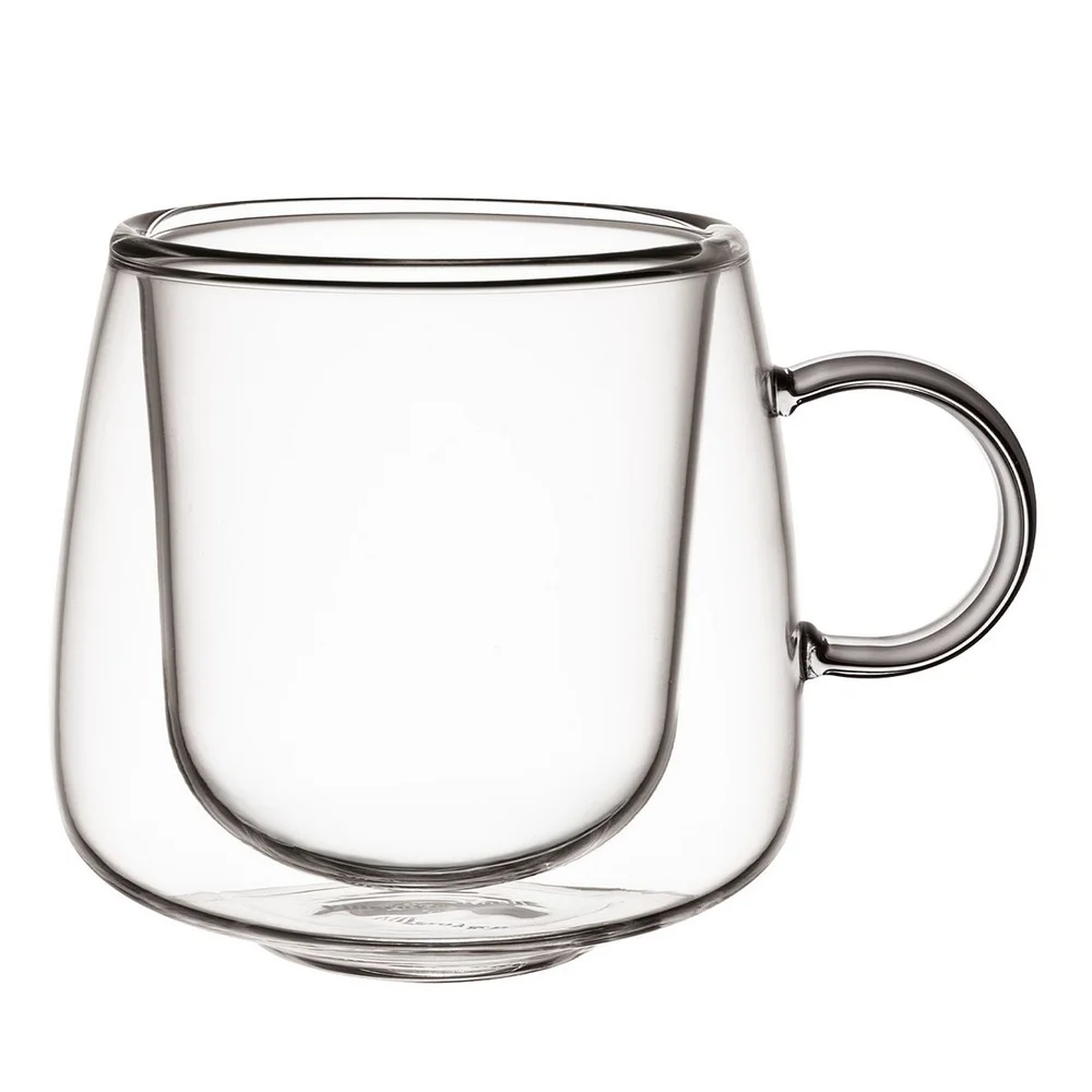 Artesano Hot and Cold Beverages Insulated Espresso Glass, Set of 2