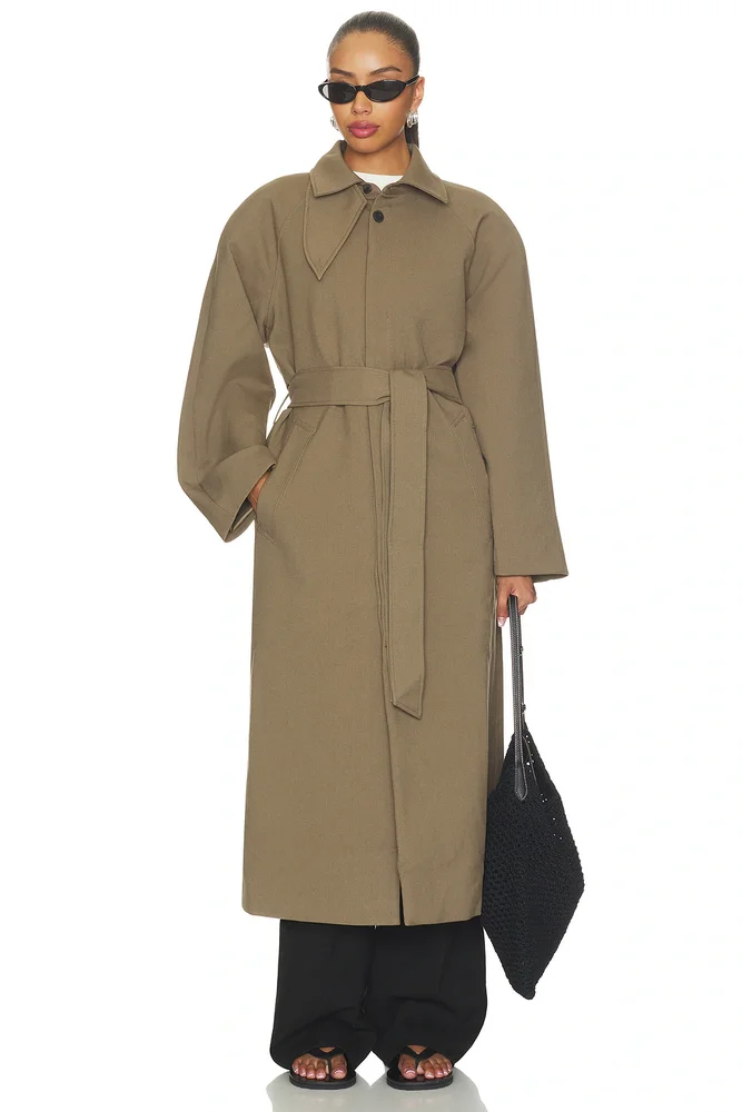 Keldan Classic Suiting Trench Coat