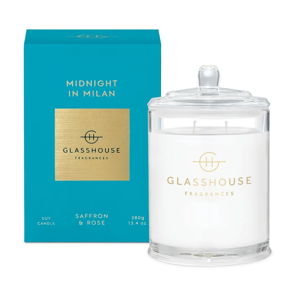 Midnight In Milan Saffron & Rose Candle