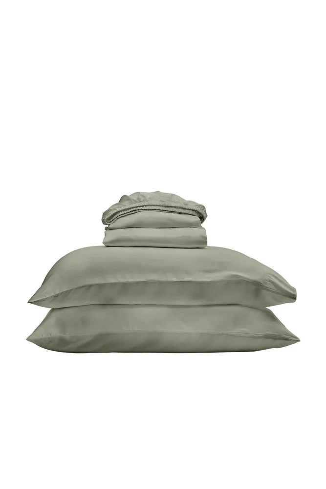 Queen Luxe Cleanbamboo Sateen+ Sheet Set