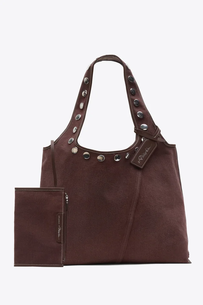 Garment Dye Denim Market Tote