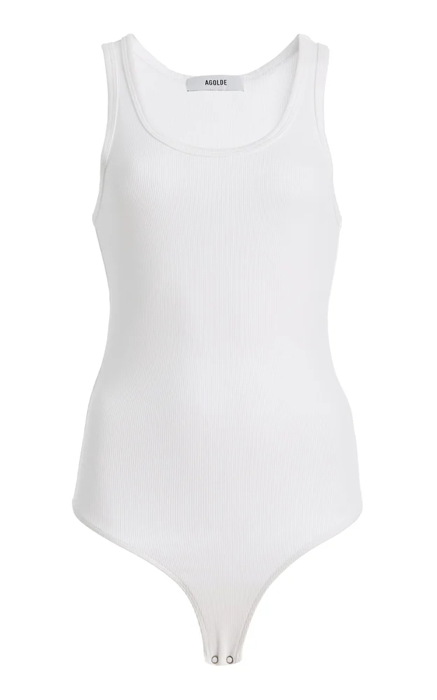 Maria Ribbed Tank Bodysuit