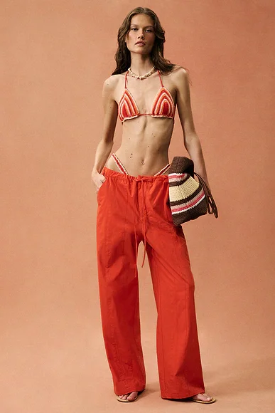 Crochet Triangle Bikini Set