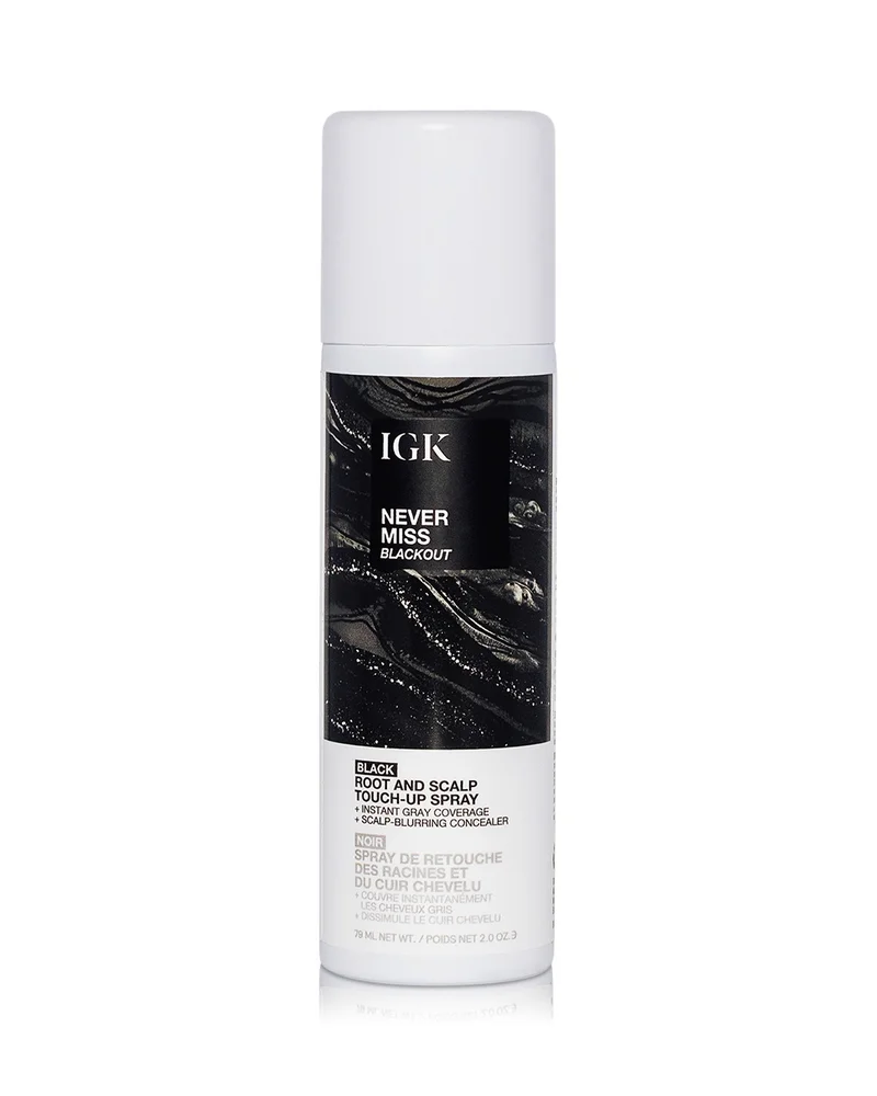 Never Miss Root & Scalp Touch Up Spray - Blackout 2 oz.