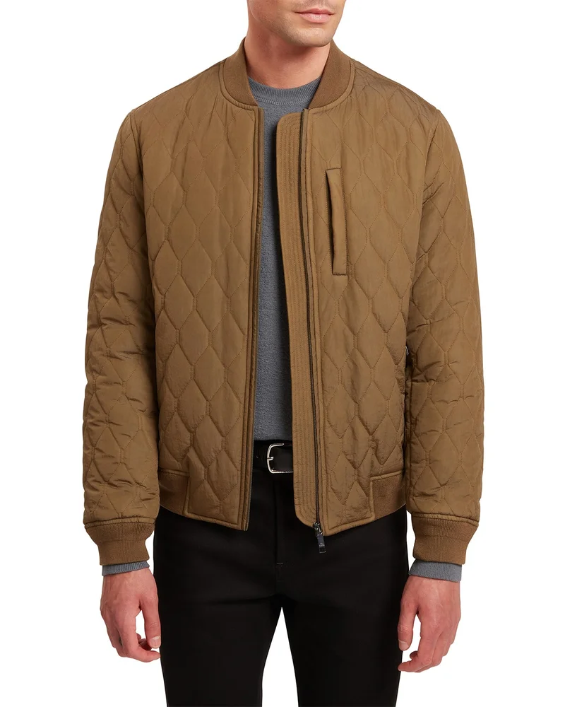 Mailins Quilted Bomber Jacket