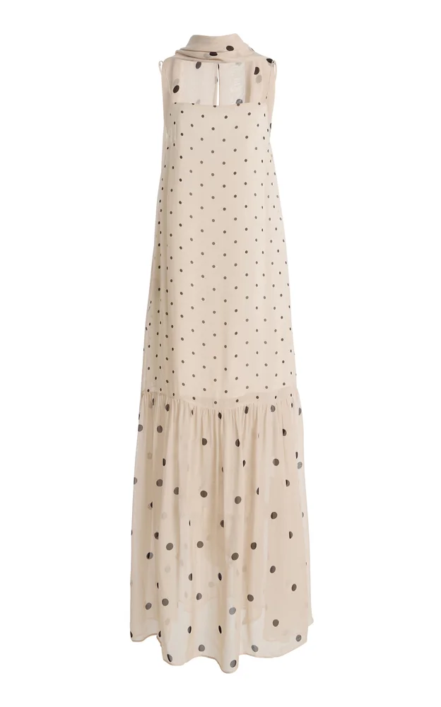 Dot Slip Dress