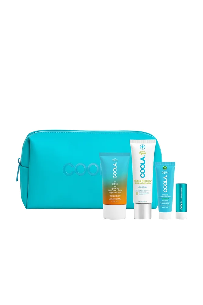4 Piece Organic Suncare Travel Set