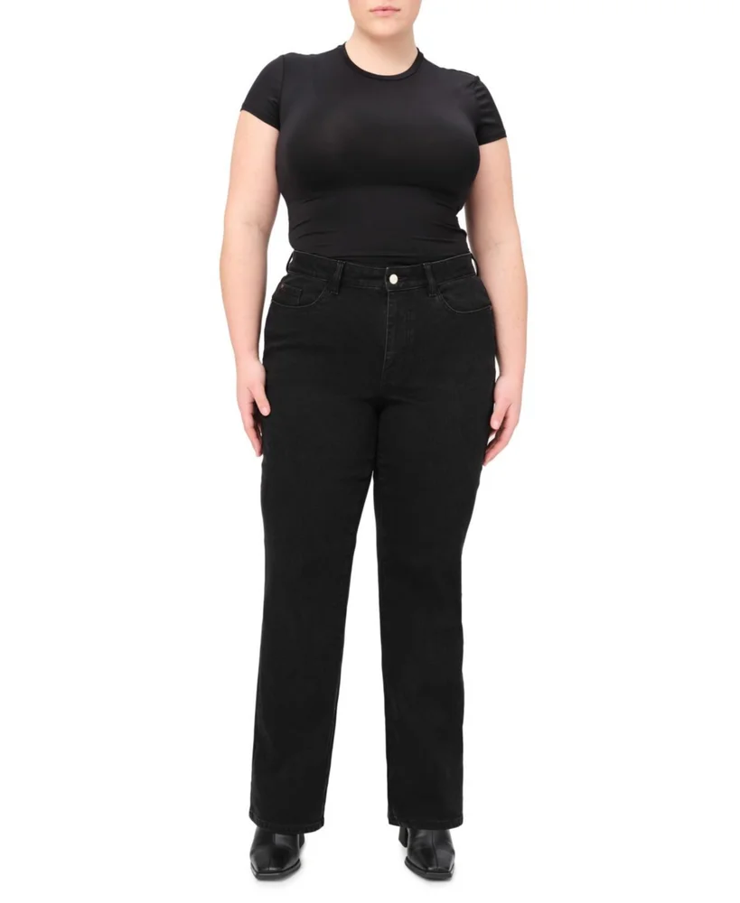 RFD Plus High Rise Straight Jeans in Ventura