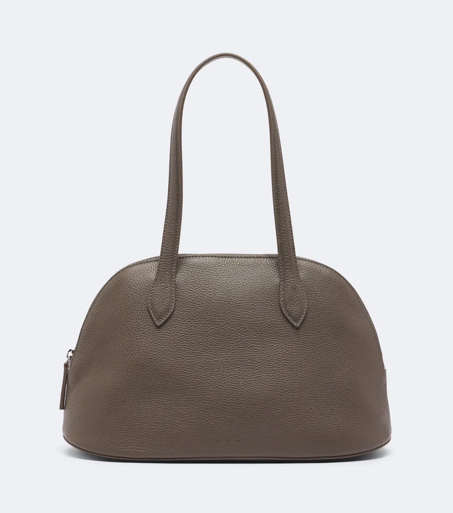 Cosmo Soft Medium leather bowling bag