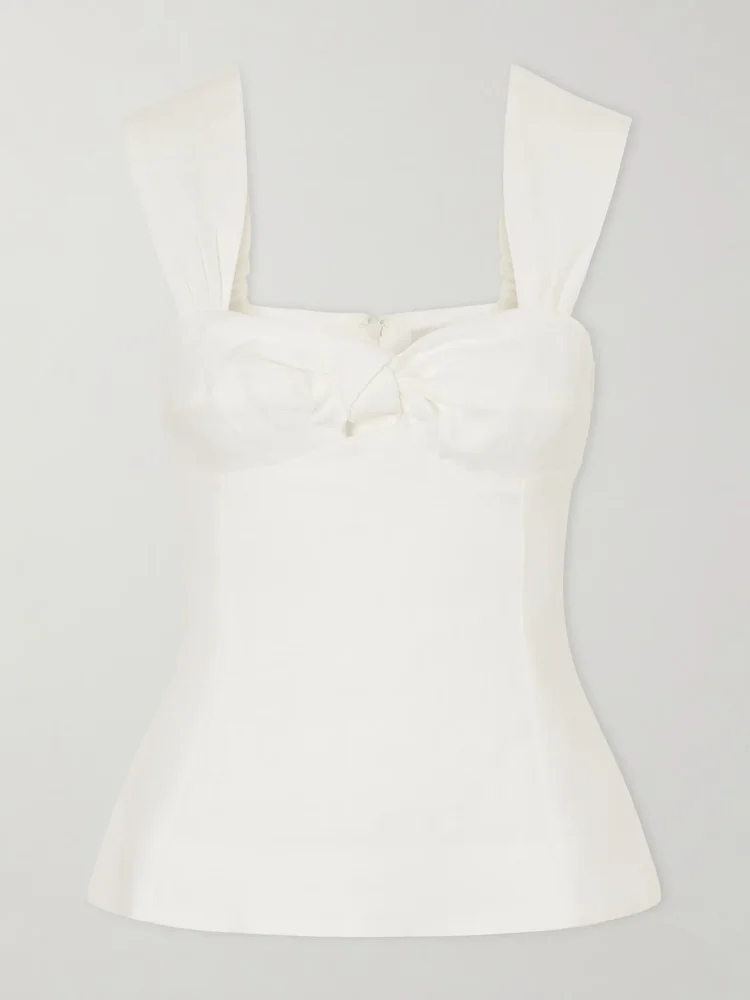 Pallida linen top