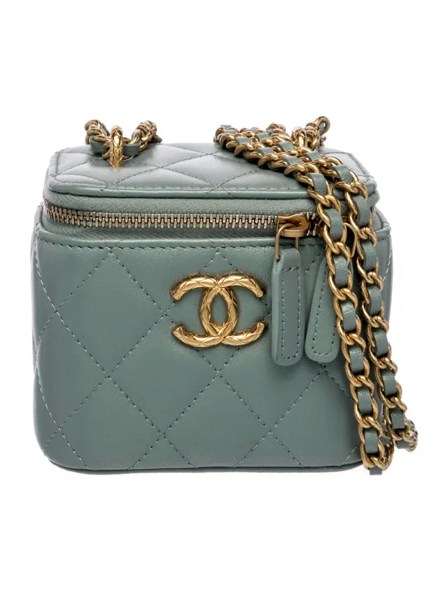 Iridescent Lambskin Mini Vanity