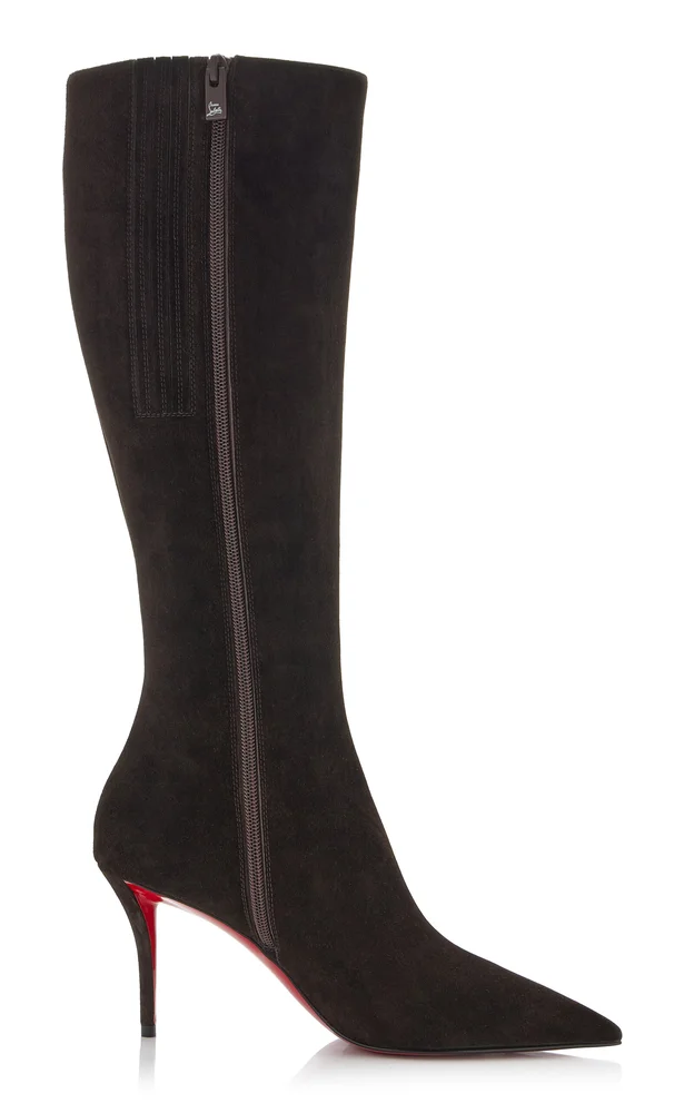 Miss Z 80mm Veau Velours Knee Boots