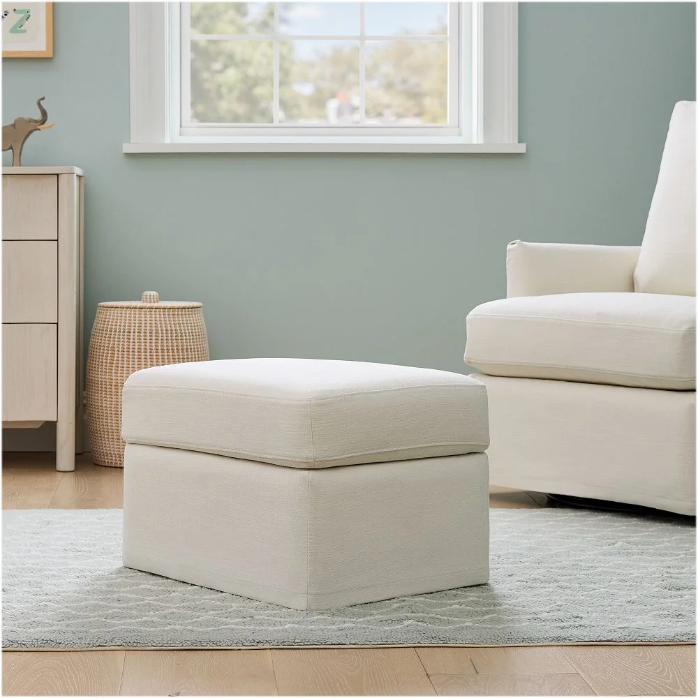 Haven Slipcover Ottoman