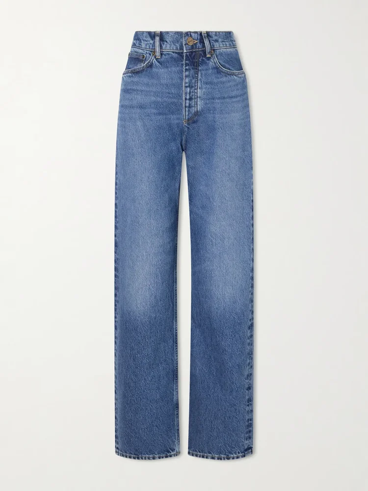 sharon mid rise straight leg jeans