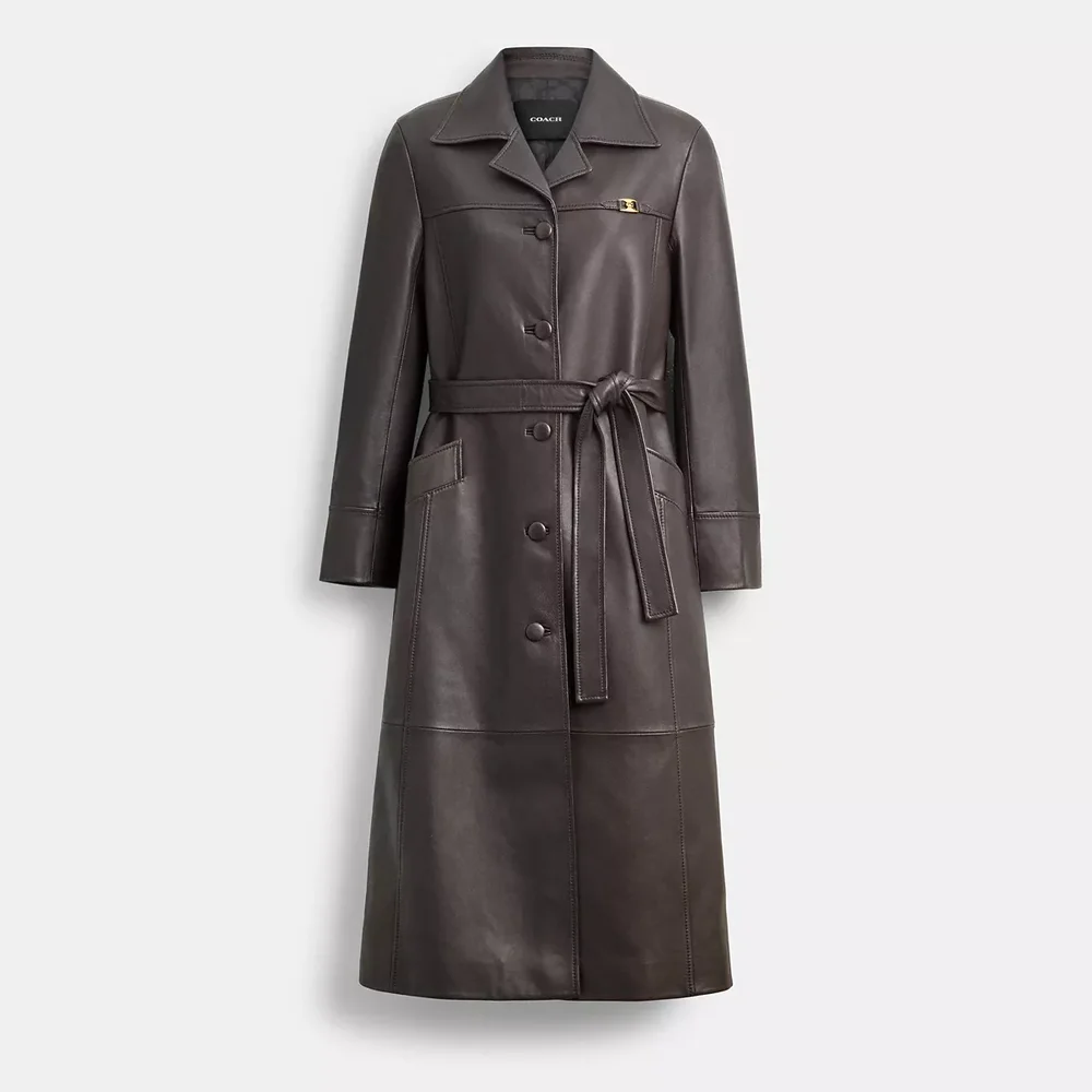 Leather Trench