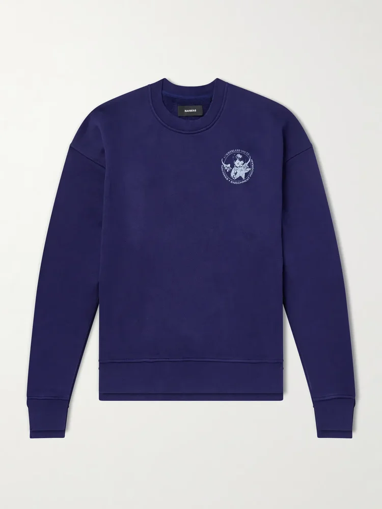 Youth Enrichment Logo-Print Cotton-Jersey Sweatshirt