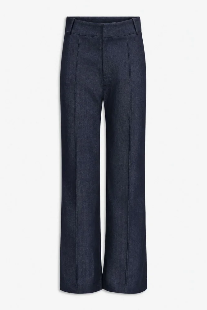 Denim trousers — Dark blue