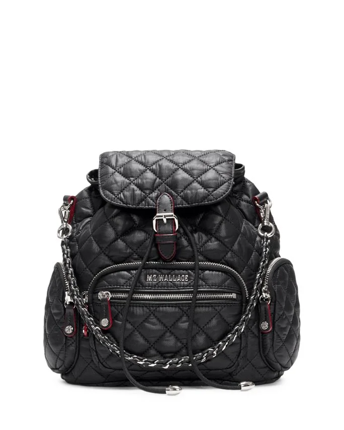 Crosby Mini Quilted Nylon Backpack