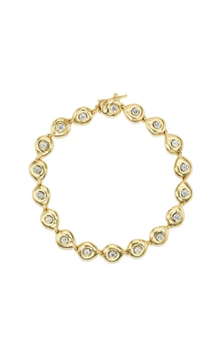 Reverie I 14K Yellow Gold Diamond Tennis Bracelet