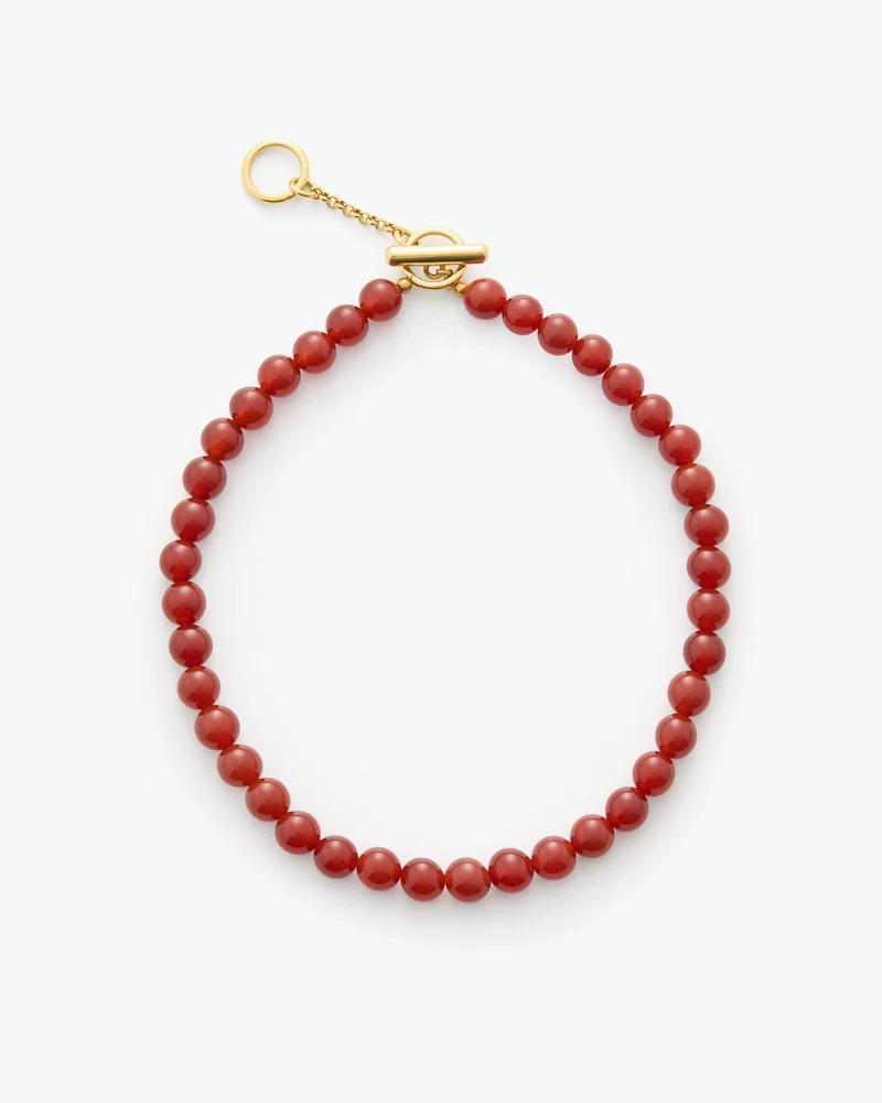 Cerise Beaded Necklace