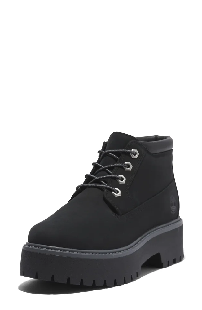 Stone Street Waterproof Platform Boot