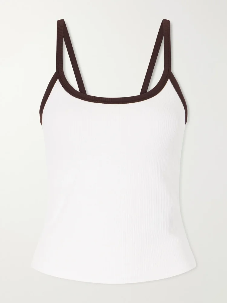 Theon ribbed tank