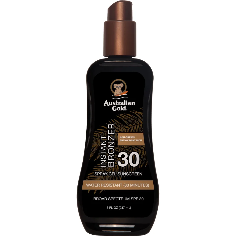 Spray Gel with Instant Bronzer - SPF 30