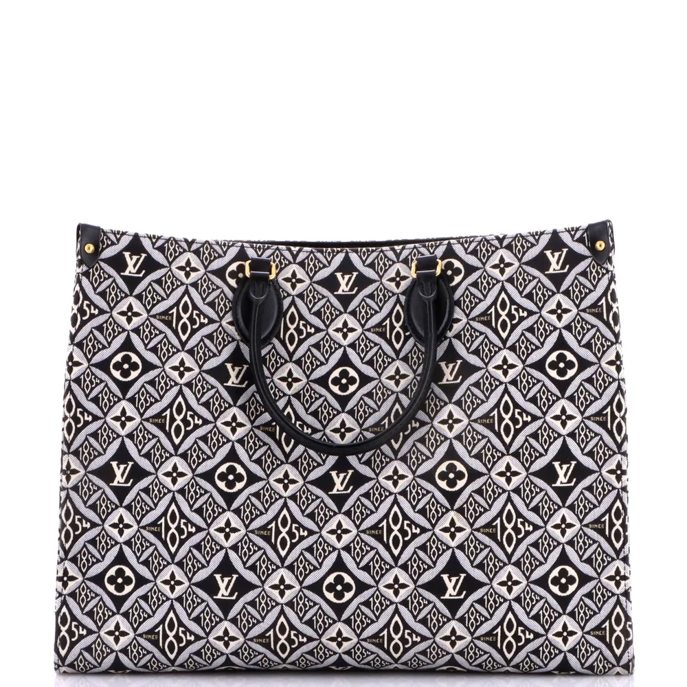 Louis Vuitton OnTheGo Tote Limited Edition Since 1854 Monogram Jacquard GM