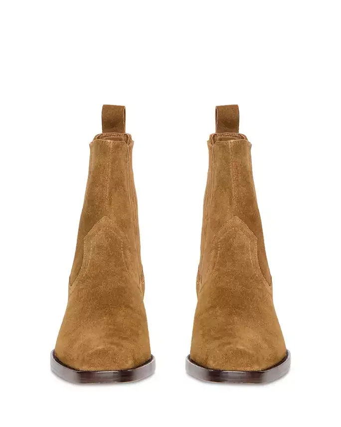 Women's Greta Suede Western Chelsea Boots