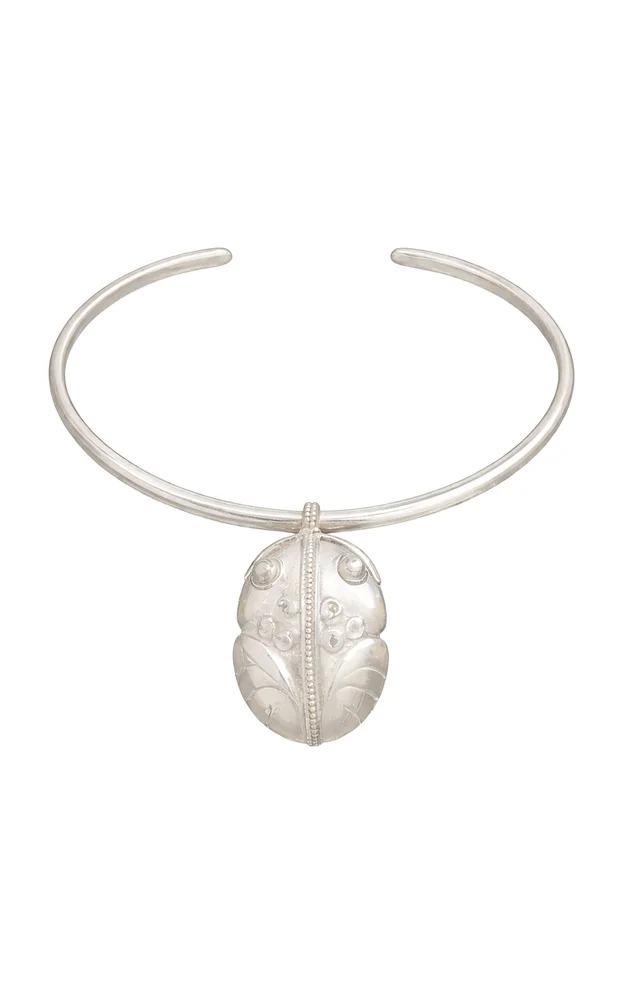 Hampi Silver Choker Necklace