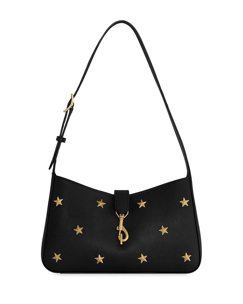 Megan Medium Embellished Leather Shoulder Bag
