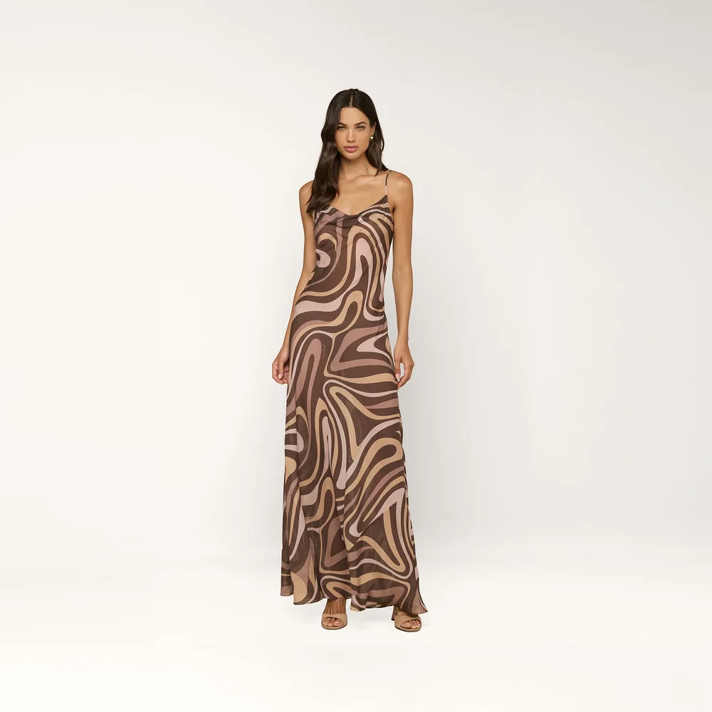 Christine Silk Dress
