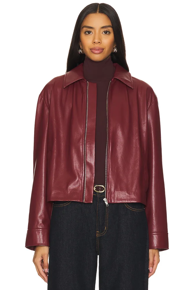 Rapha Faux Leather Jacket