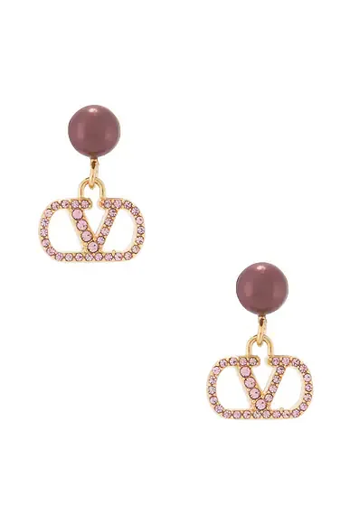 Vlogo Signature Pearl Earrings