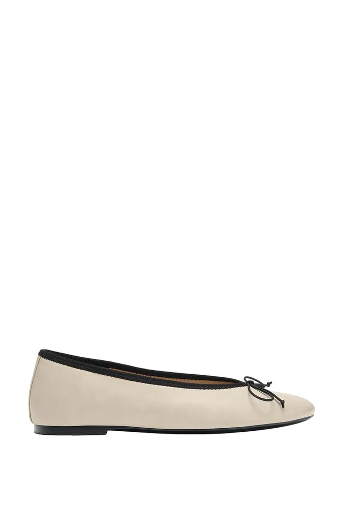 BOW FLAT BALLET FLATS