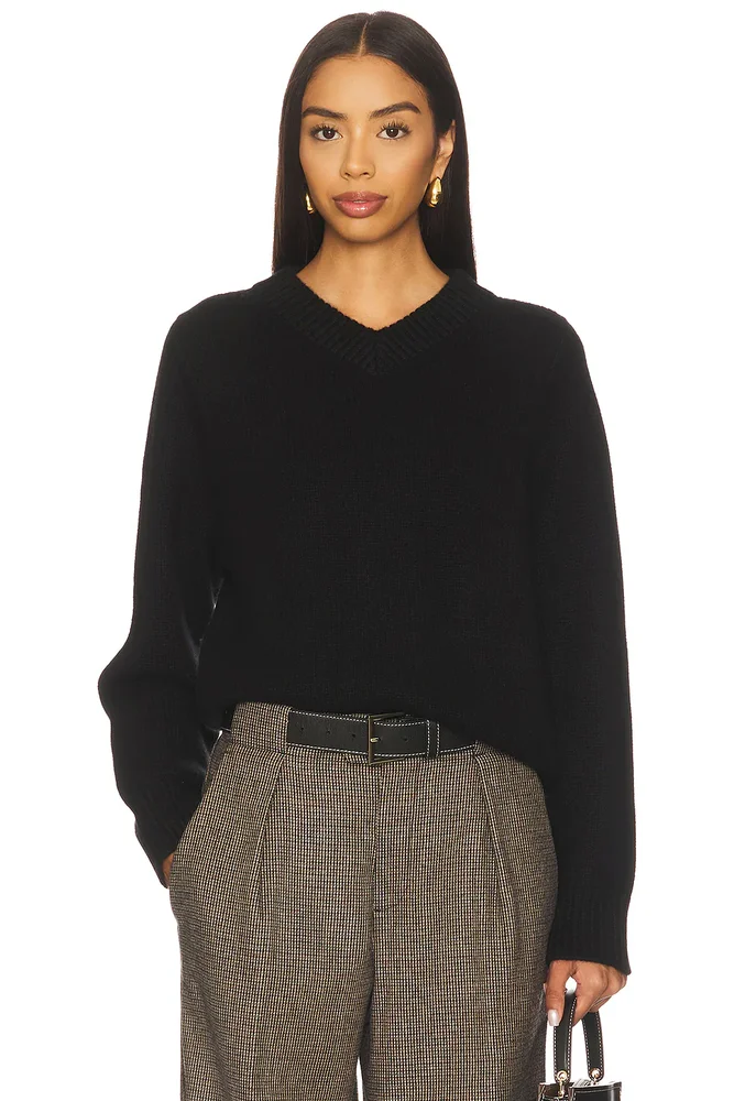 Chunky V-neck Sweater