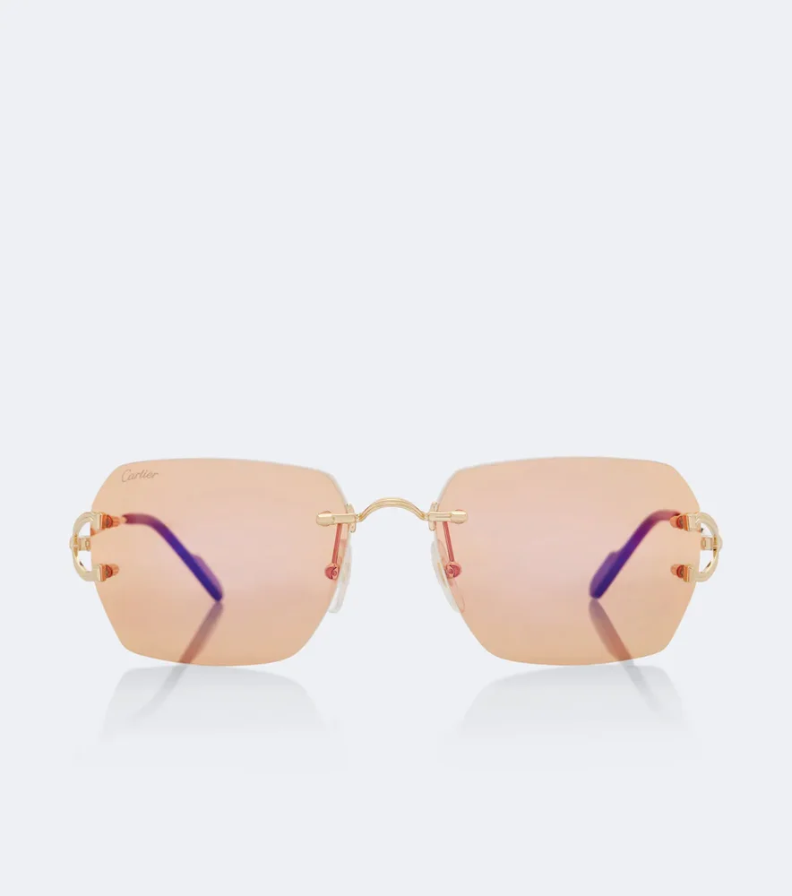 Décor C Classique de Cartier Square Sunglasses