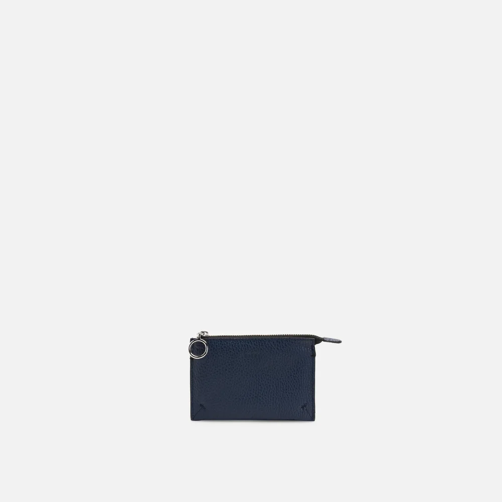 FRIDA WALLET PEBBLE NAVY