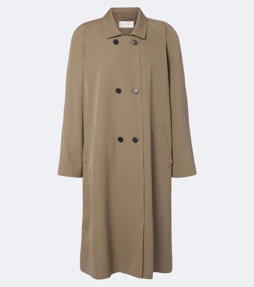 Emma double-breasted wool coat