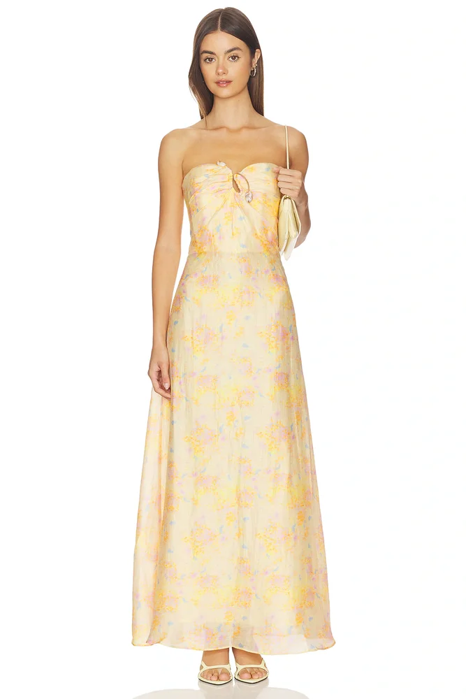 Cyrel Printed Maxi Dress